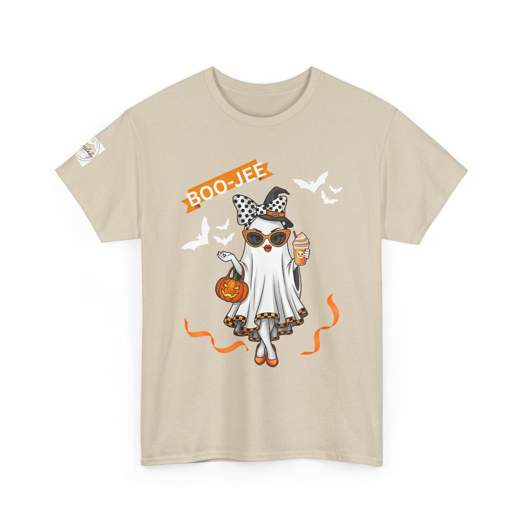 Halloween Ghost Girl Tee — "Boo-tiful" Trick-or-Treat Shirt