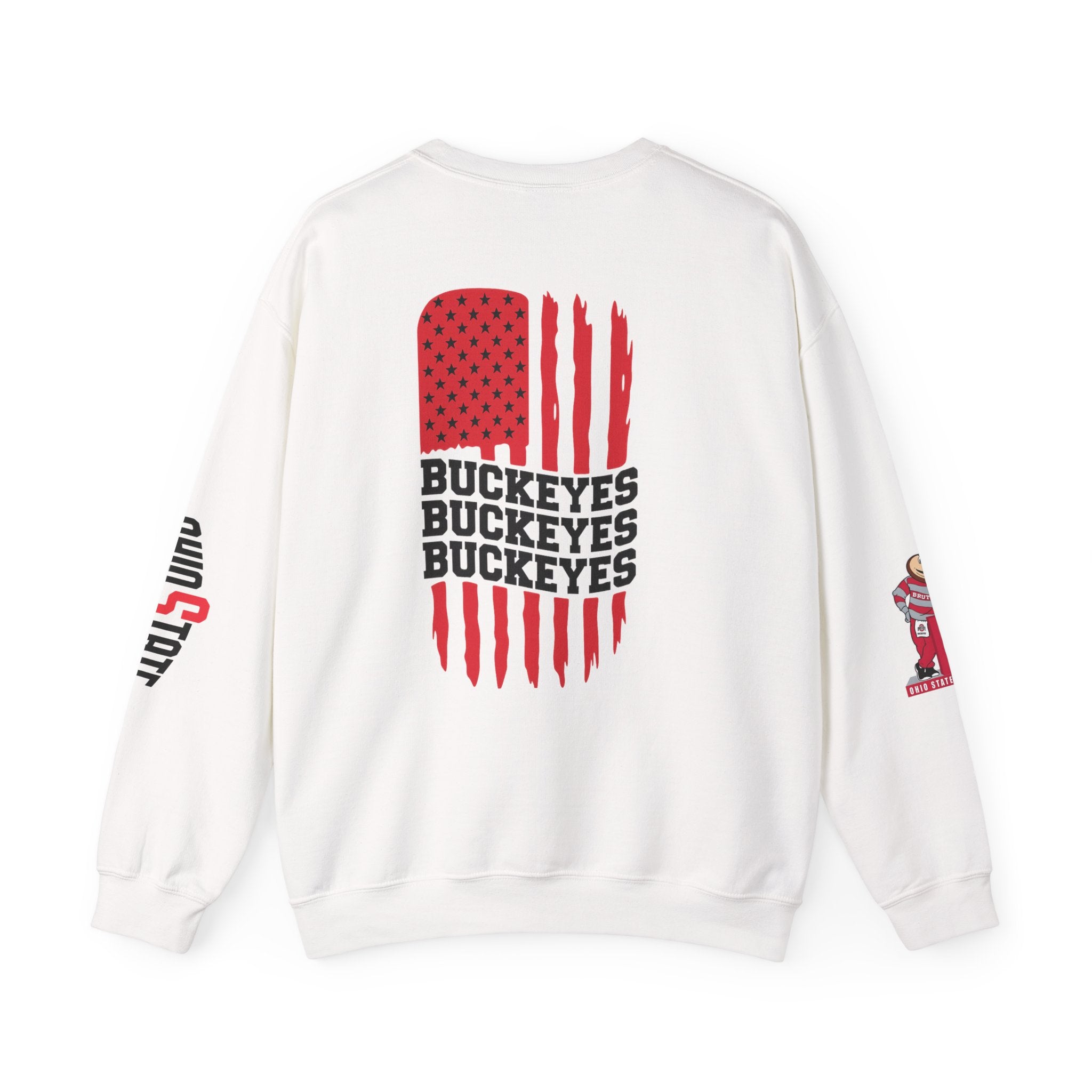 Ohio State Buckeyes Crewneck Sweatshirt – Buckeye Nation National Champions Design