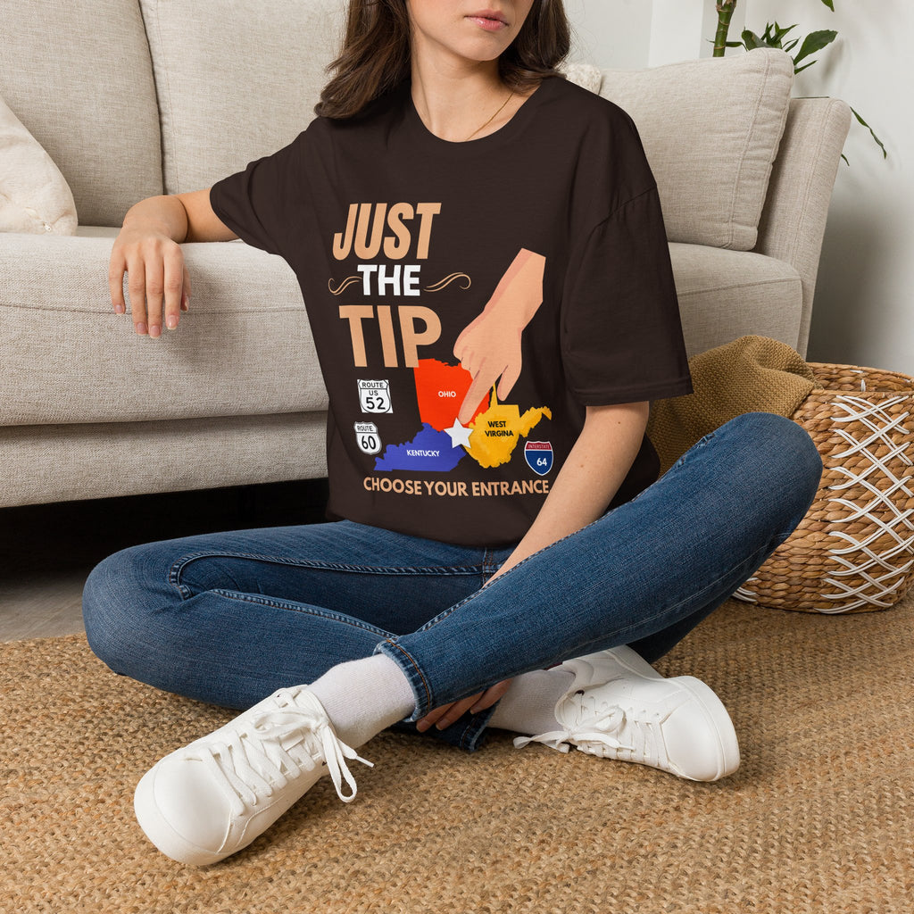 Just The Tip T-Shirt — Funny Gaming Dice & Tabletop RPG Tee