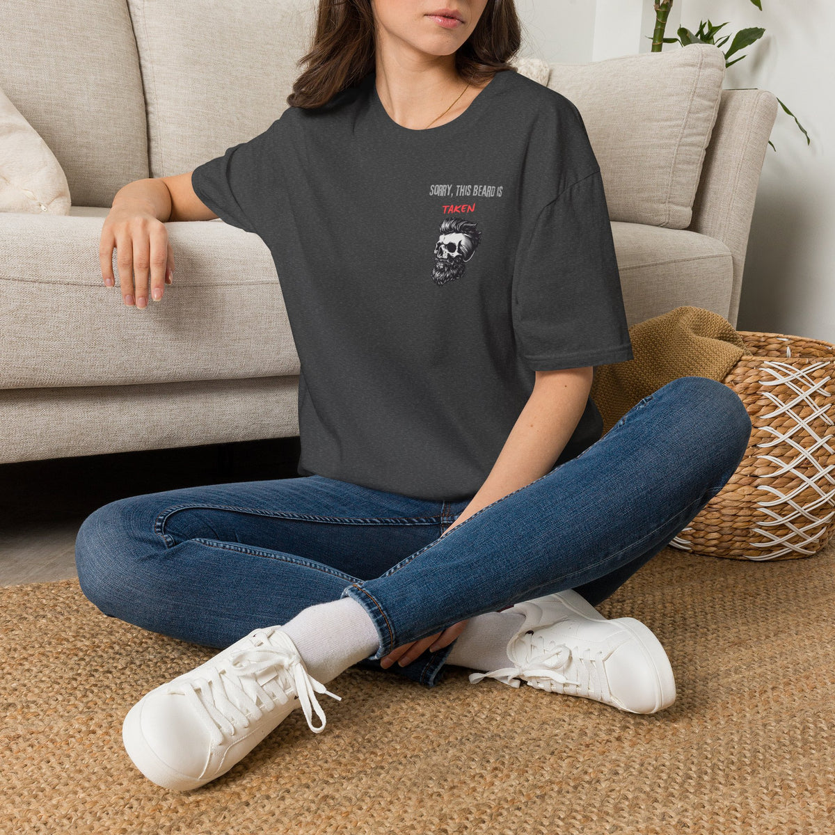 Sorry This Beard Is Taken T-Shirt — Funny Beard Lover Gift