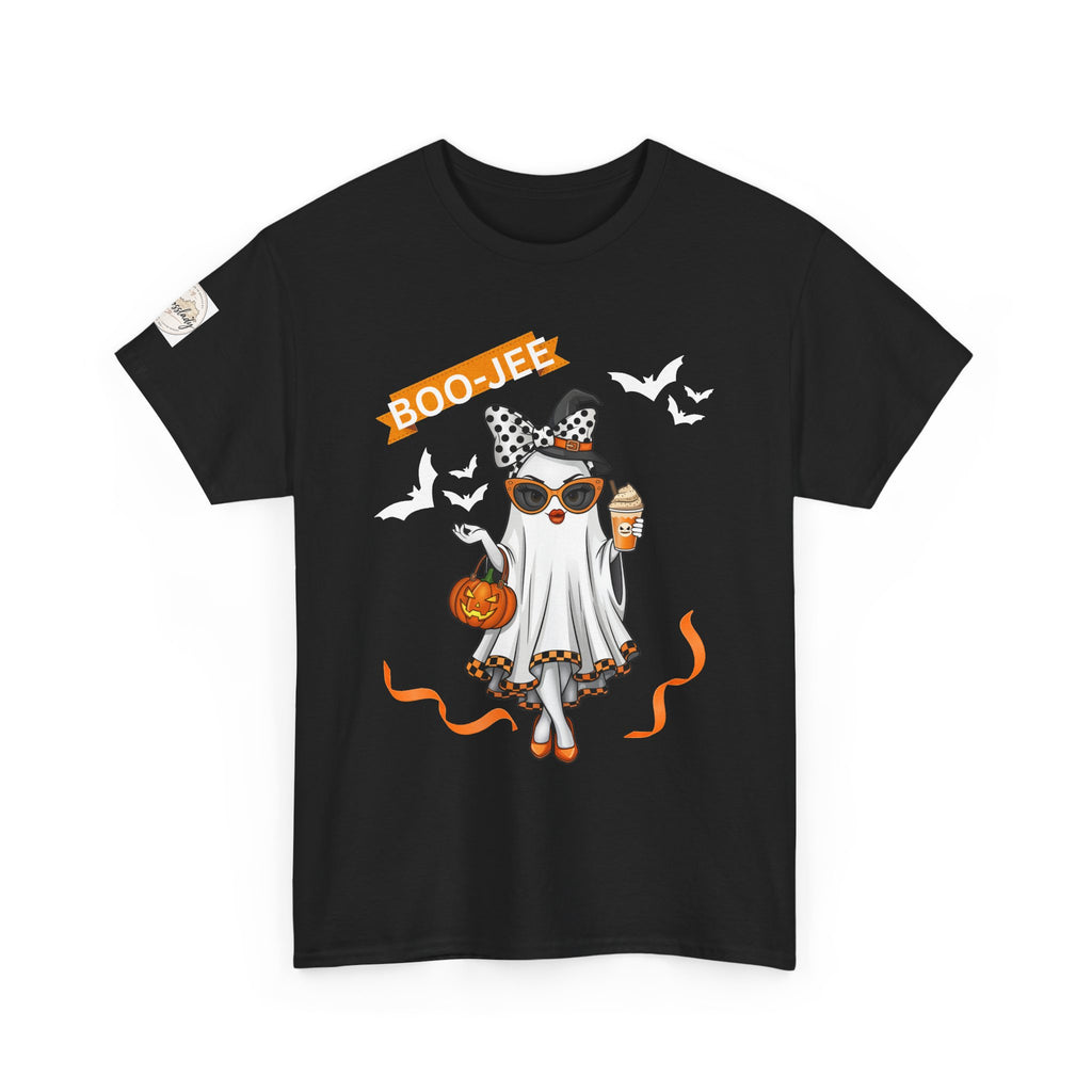 Halloween Ghost Girl Tee — "Boo-tiful" Trick-or-Treat Shirt
