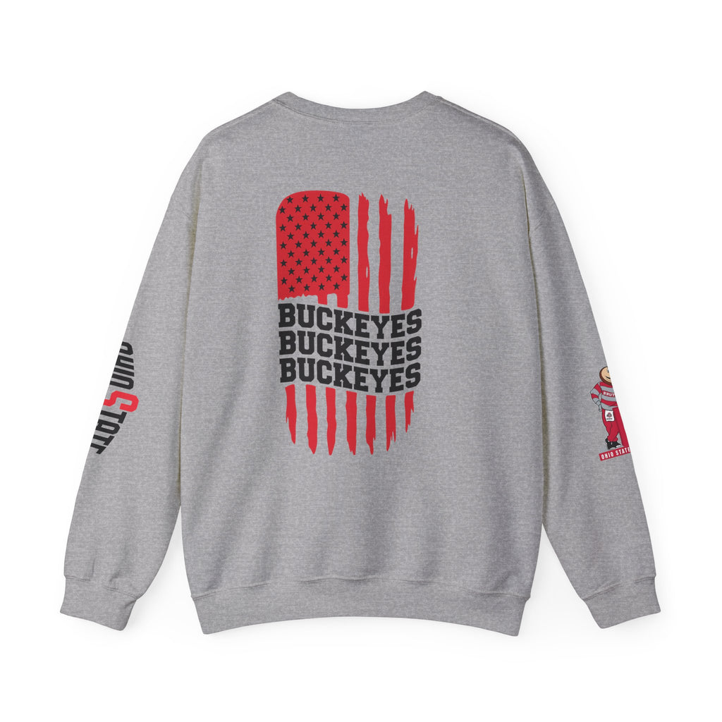 Ohio State Buckeyes Crewneck Sweatshirt – Buckeye Nation National Champions Design