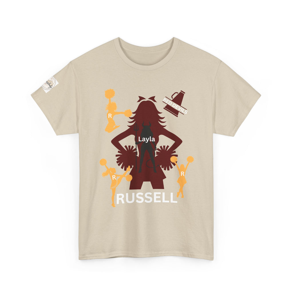 Cheer Dad T-Shirt — Pom Pom Cheerleader Silhouette Tee