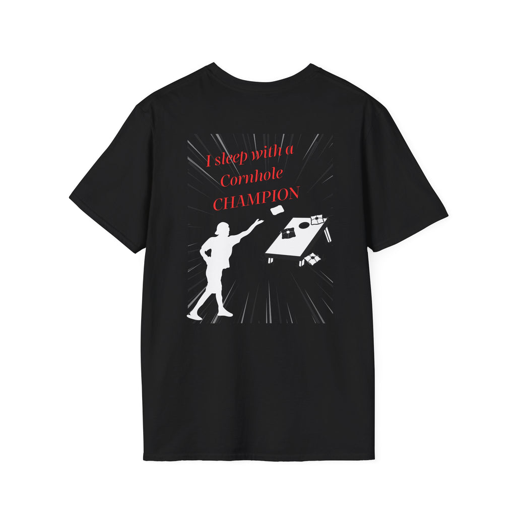 Cornhole Couples T‑Shirt – “Your Hole, My Goal” Funny Corn Toss Tee