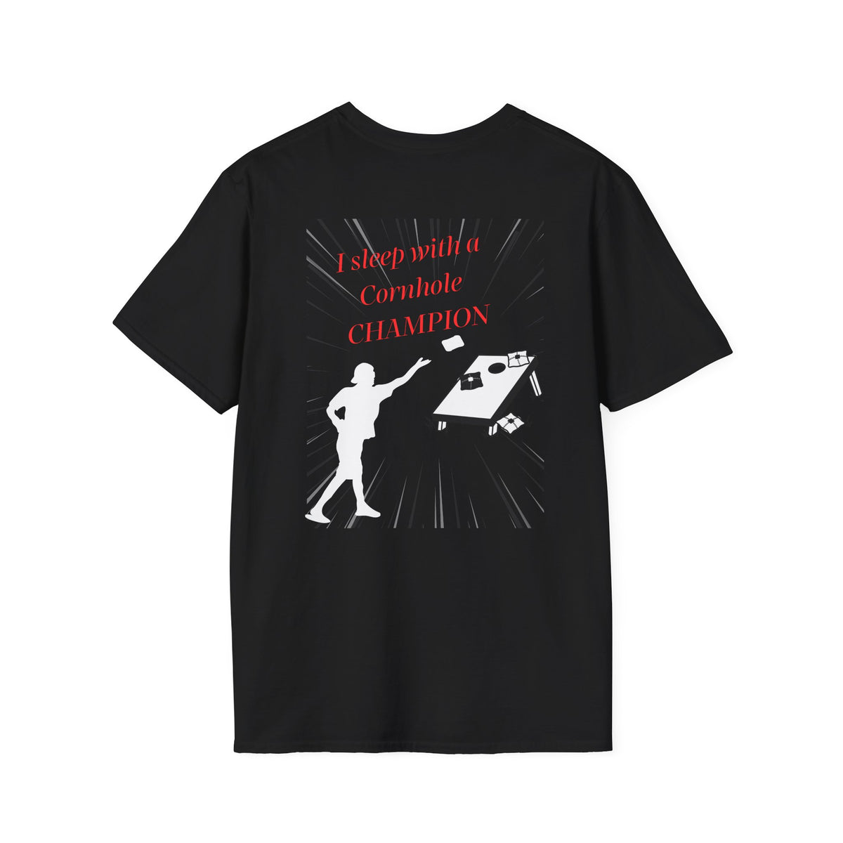 Cornhole Couples T‑Shirt – “Your Hole, My Goal” Funny Corn Toss Tee