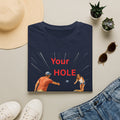 Cornhole Couples T‑Shirt – “Your Hole, My Goal” Funny Corn Toss Tee