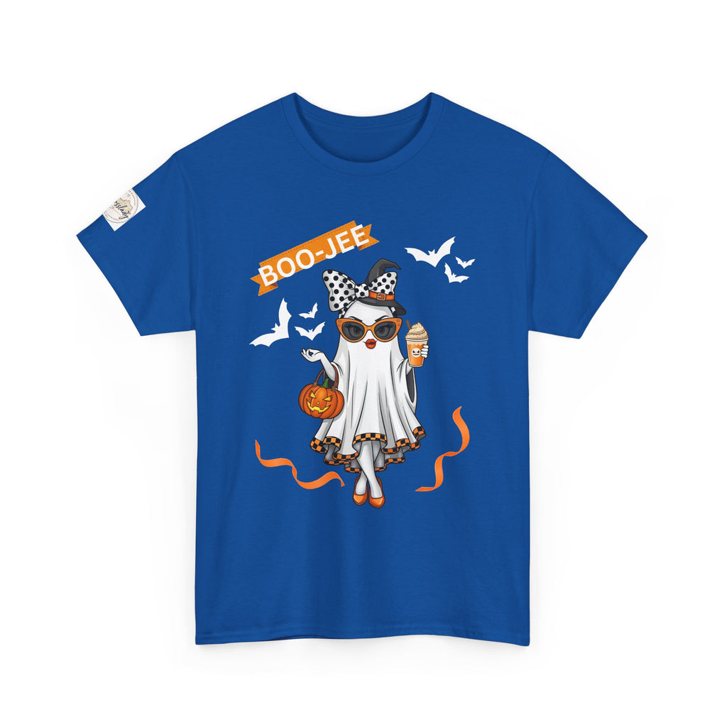 Halloween Ghost Girl Tee — "Boo-tiful" Trick-or-Treat Shirt