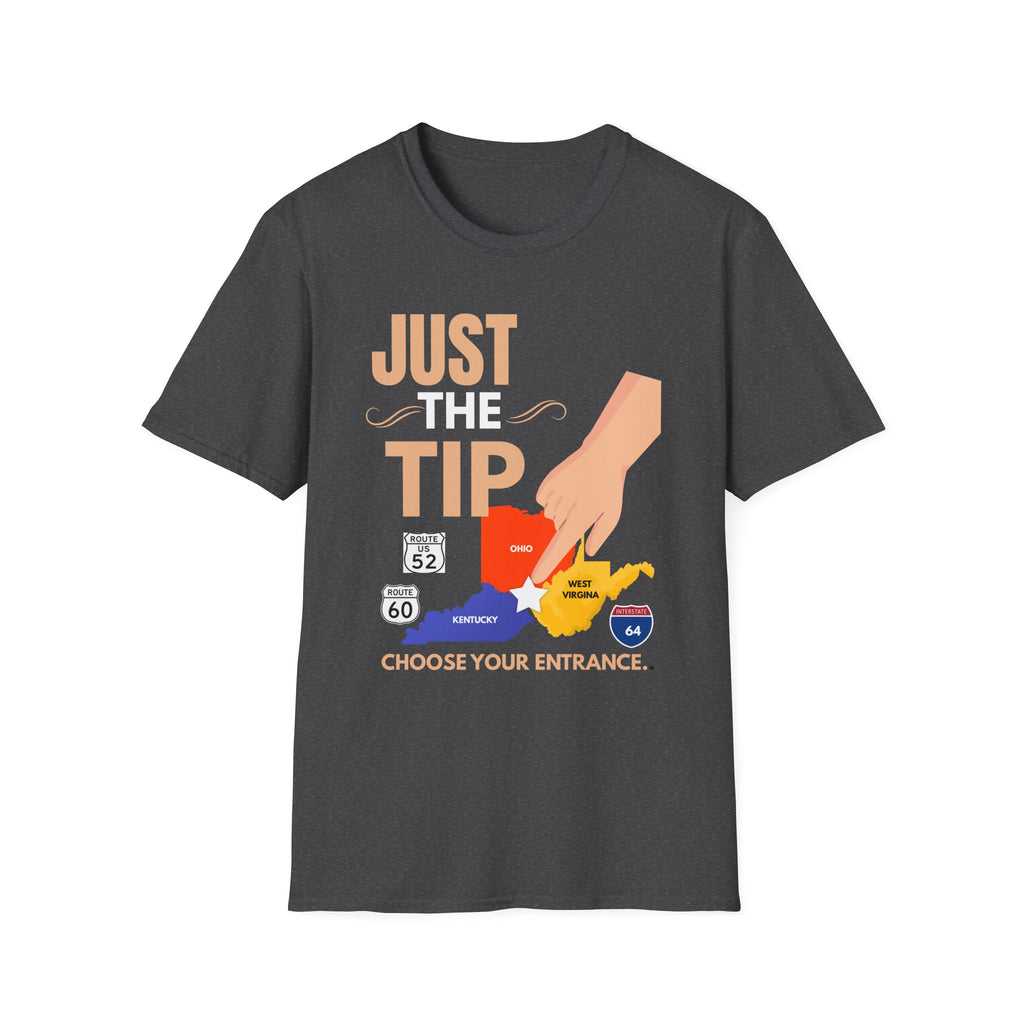Just The Tip T-Shirt — Funny Gaming Dice & Tabletop RPG Tee