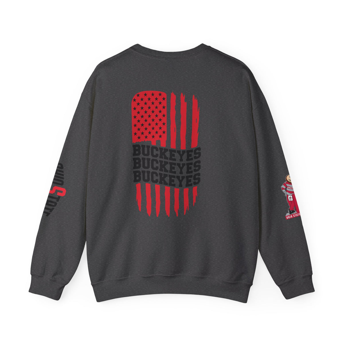 Ohio State Buckeyes Crewneck Sweatshirt – Buckeye Nation National Champions Design