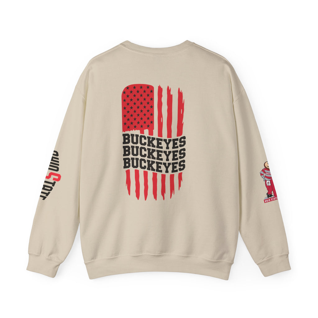 Ohio State Buckeyes Crewneck Sweatshirt – Buckeye Nation National Champions Design