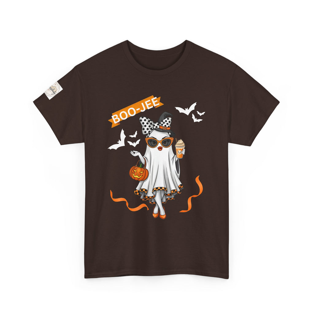 Halloween Ghost Girl Tee — "Boo-tiful" Trick-or-Treat Shirt