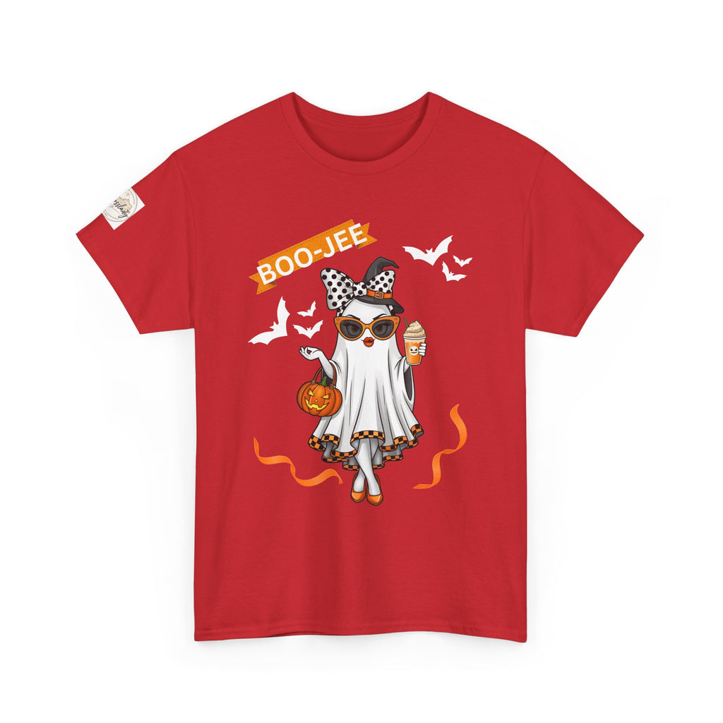Halloween Ghost Girl Tee — "Boo-tiful" Trick-or-Treat Shirt