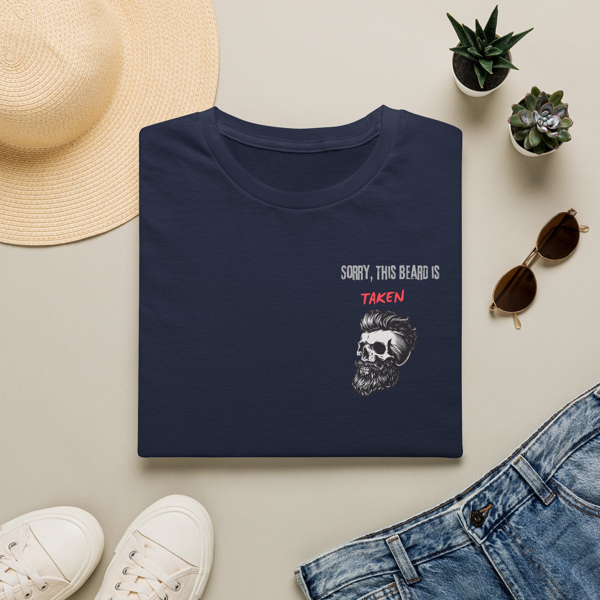 Sorry This Beard Is Taken T-Shirt — Funny Beard Lover Gift