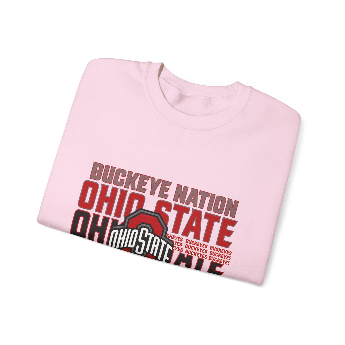 Ohio State Buckeyes Crewneck Sweatshirt – Buckeye Nation National Champions Design